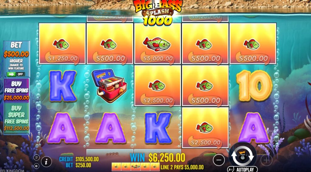 Big Bass Splsh 1000 слот