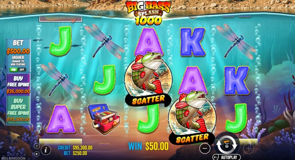 Big Bass Splsh 1000 slot