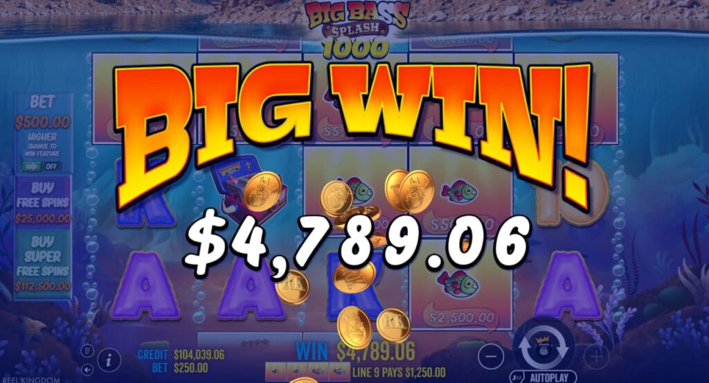 Big Bass Splsh 1000 от Pragmgatic Play