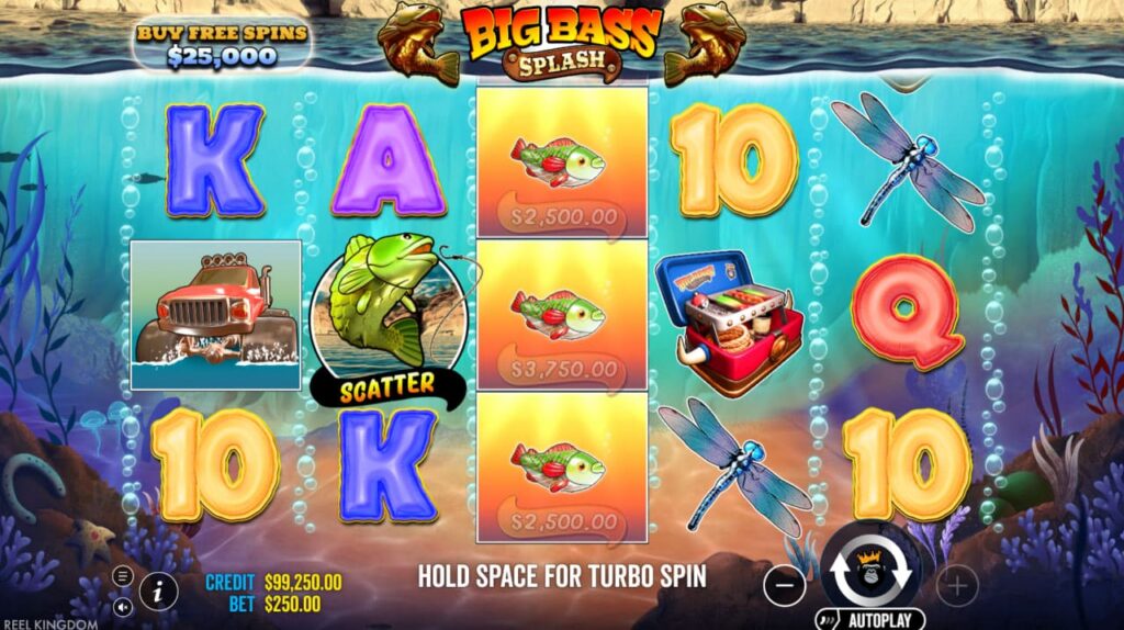 Big Bass Splash казино