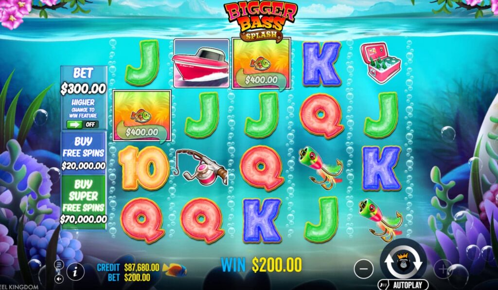 Bigger Bass Splash игра онлайн