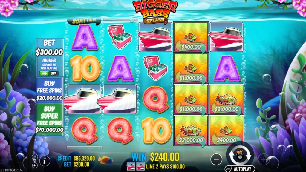 Bigger Bass Splash slot