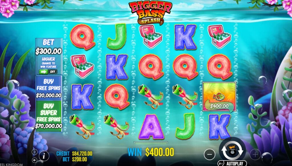 Bigger Bass Splash от Pragmatic Play